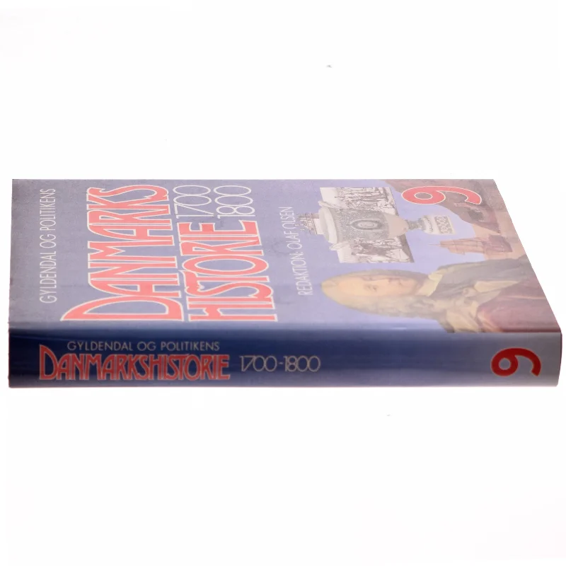 Danmarks Historie 1700-1800 bog fra Gyldendal og Politikens