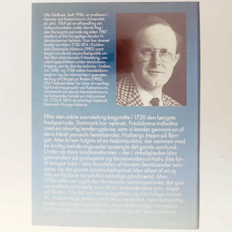 Danmarks Historie 1700-1800 bog fra Gyldendal og Politikens