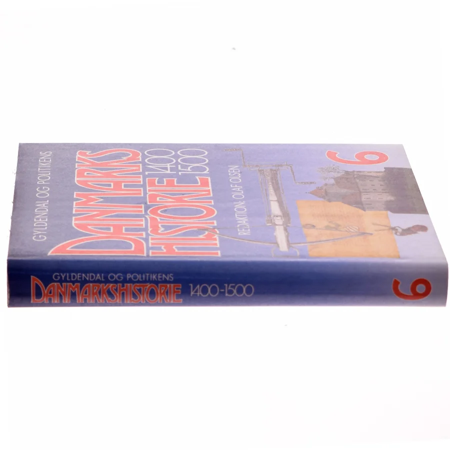 Danmarkshistorie 1400-1500 bog fra Gyldendal og Politikens