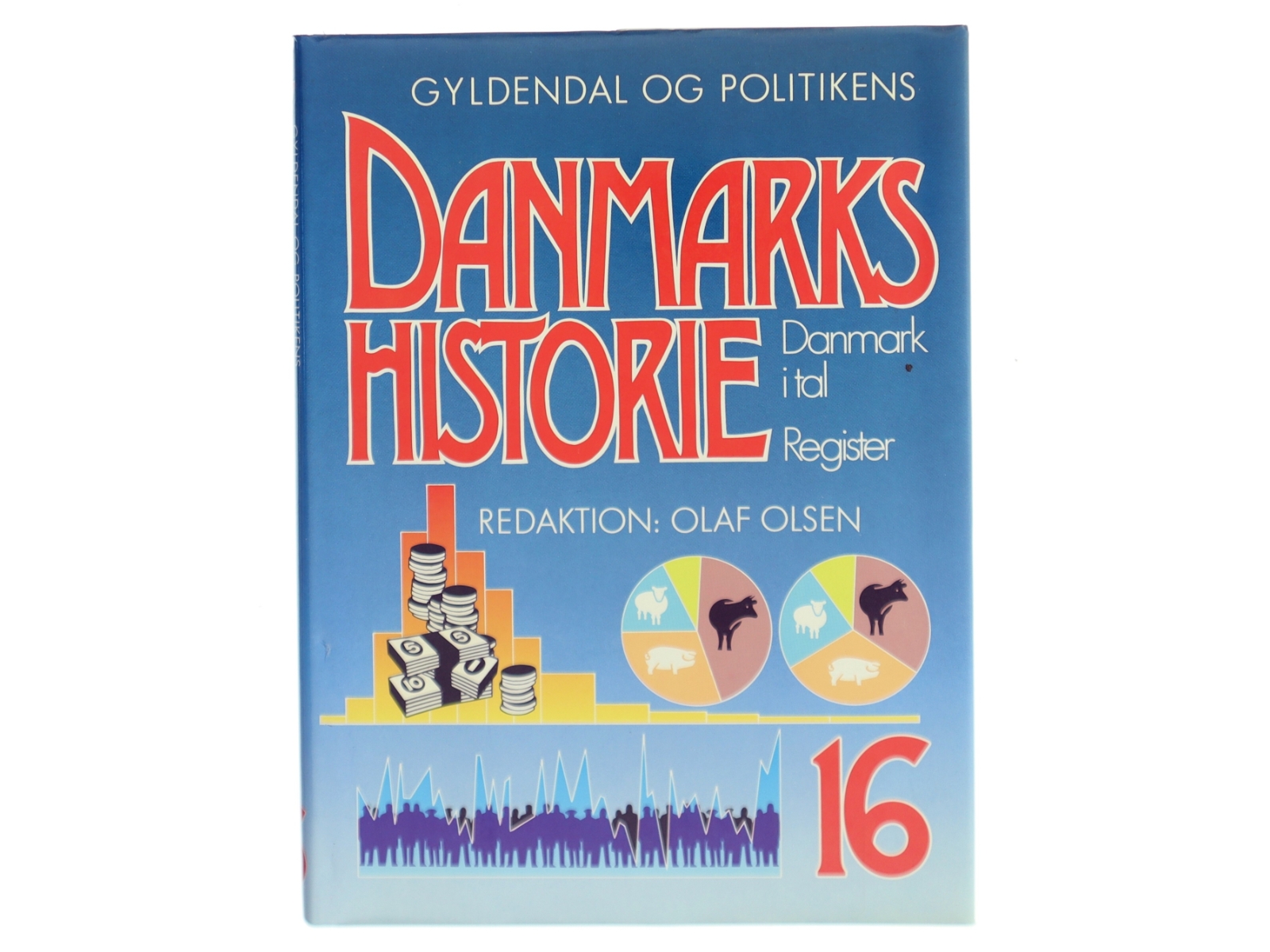 Danmarks Historie bind 16 (Danmark i tal/register)
