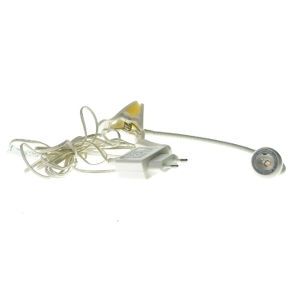 Klips halogenspot fra Ikea (str. L 42 cm)