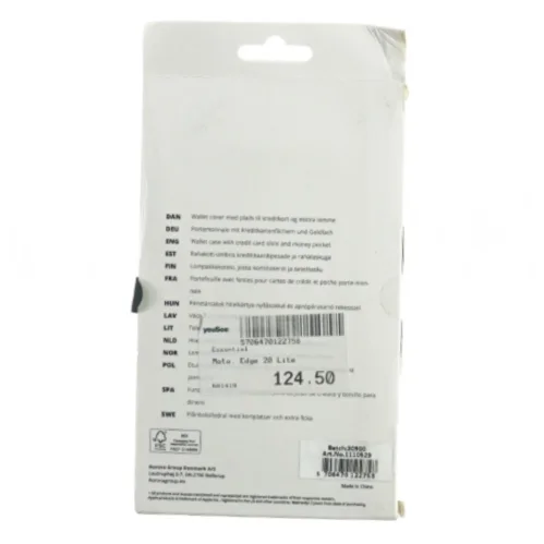 Mobilcover til motorola edge 20 light fra Essentials (str. 19 x 11 cm)