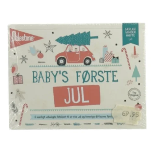 Babys første jul fotokort fra Milestone (str. 15 x 11 cm)