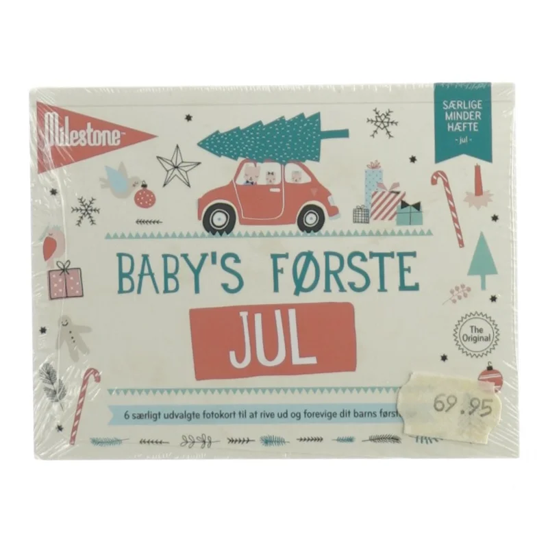 Babys første jul fotokort fra Milestone (str. 15 x 11 cm)