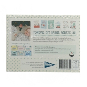 Babys første jul fotokort fra Milestone (str. 15 x 11 cm)