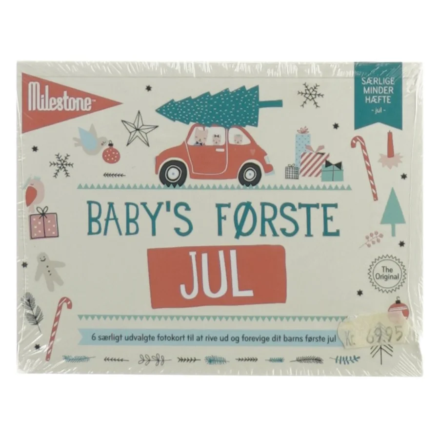 Babys første jul fotokort fra Milestone (str. 15 x 11 cm)