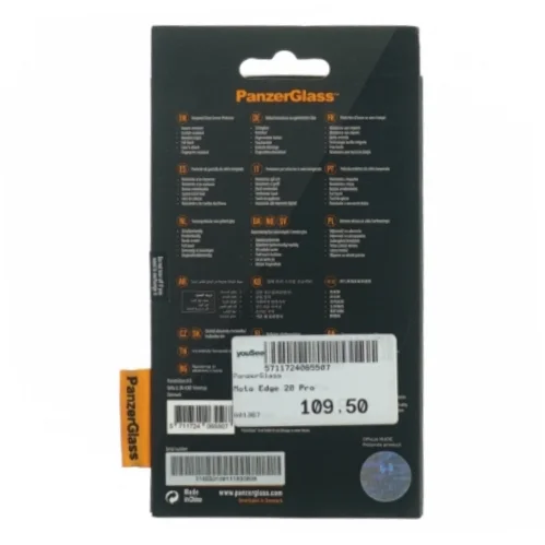 Beskyttelsesglas til Motorola Edge fra PanzerGlass 
