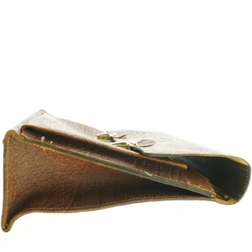 Læder taske (str. 48 x 37 cm)