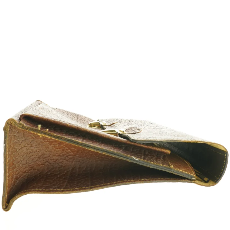 Læder taske (str. 48 x 37 cm)