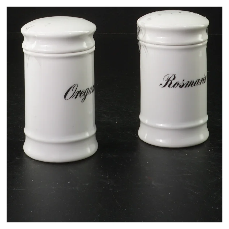 Krydderikrukker i porcelæn fra Royal Copenhagen (str. 10 x 6 cm)