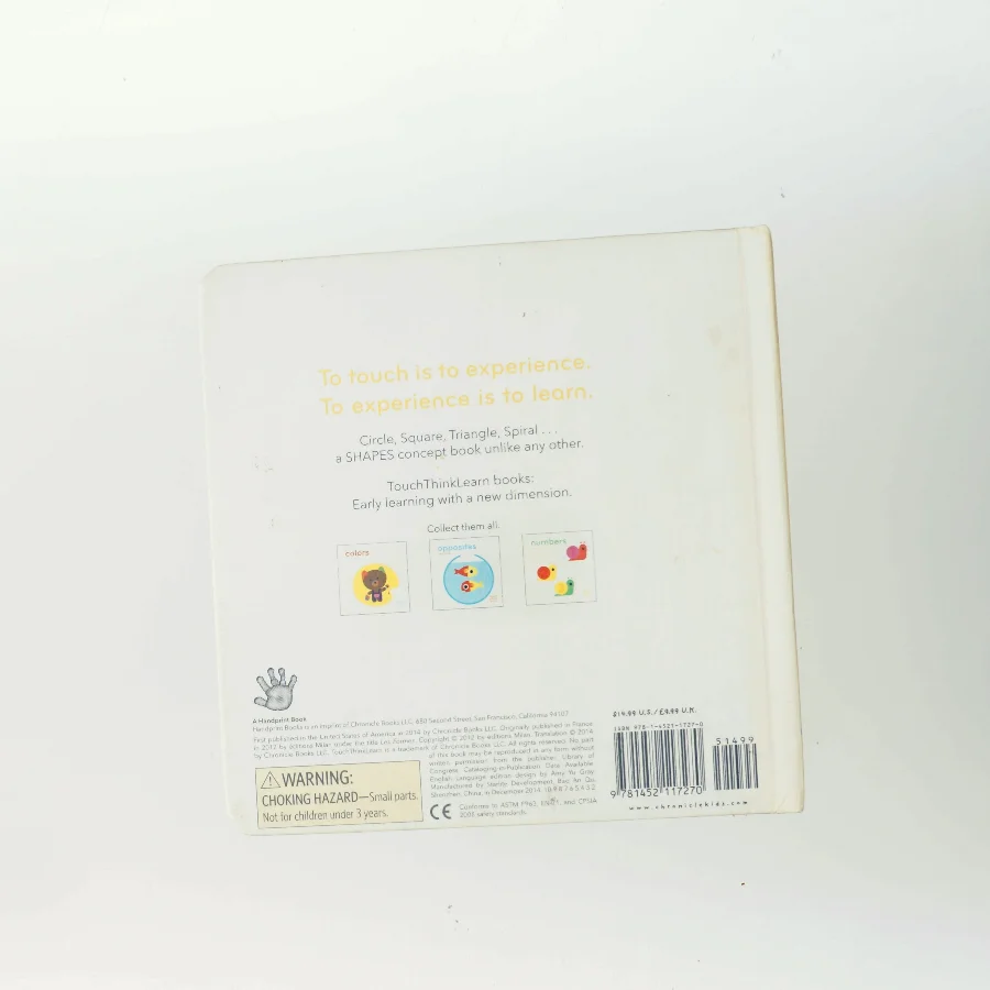 TouchThinkLearn: Shapes af Xavier Deneux (Bog)