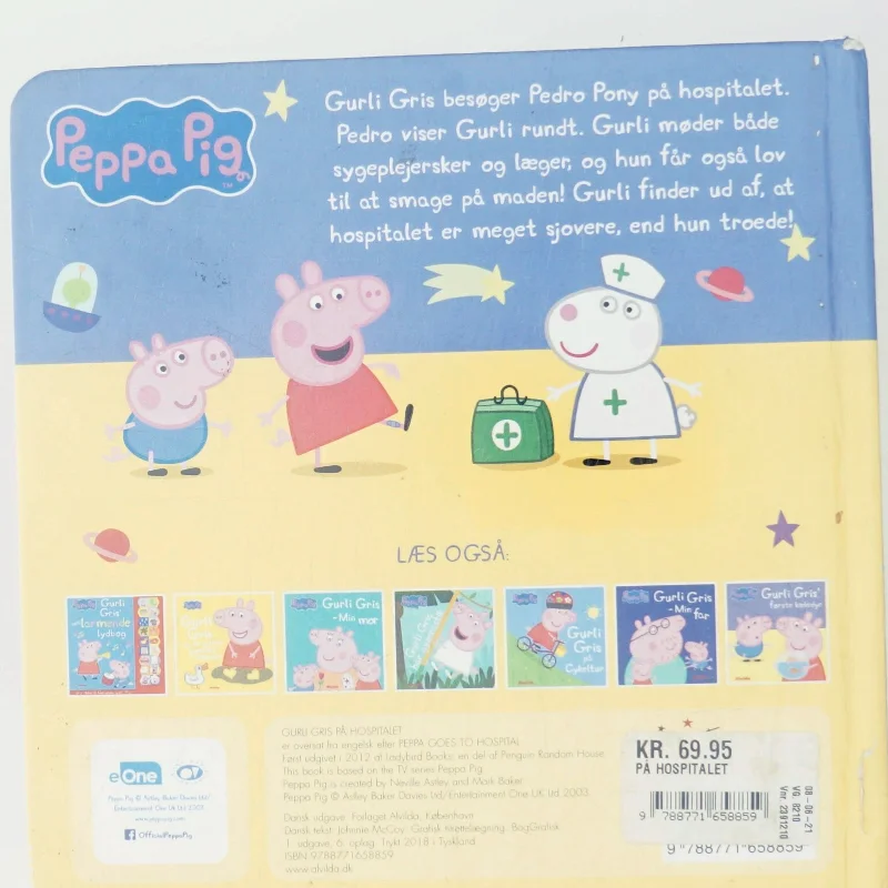 Gurli Gris på hospitalet af Neville Astley (Bog)