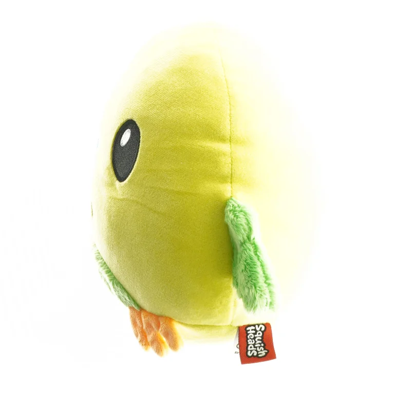 Squish Heads papegøje plys fra Squish Heads (str. Ø 22 cm)