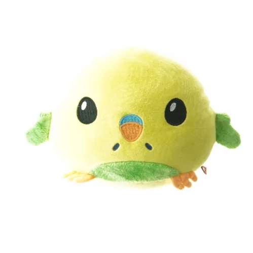 Squish Heads papegøje plys fra Squish Heads (str. Ø 22 cm)