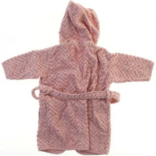 Lyserød børnebadekåbe med hætte fra Filibabba (str. 92)