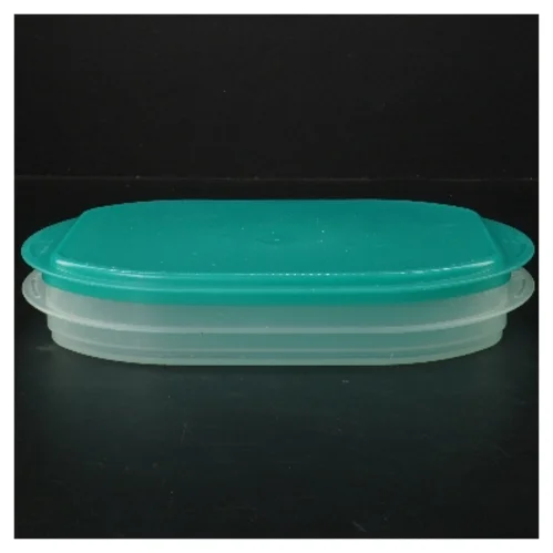 Plastik madopbevaringsboks fra Tupperware (str. 26x17x4 cm)
