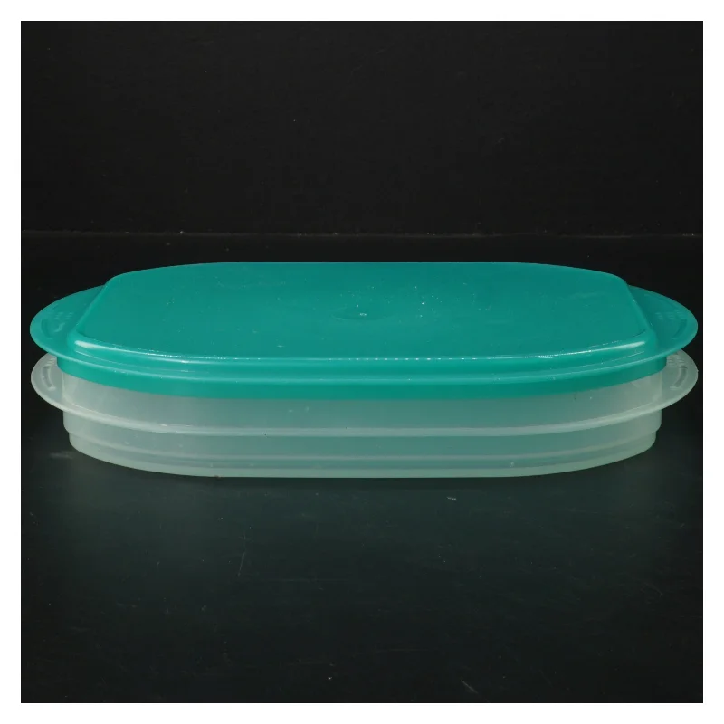 Plastik madopbevaringsboks fra Tupperware (str. 26x17x4 cm)