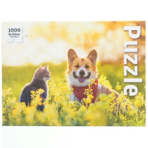 Puslespil med 1000 brikker (str. 1000 brikker)