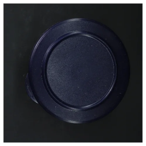 Plastikbøtte med låg fra Tupperware (str. 16 cm)