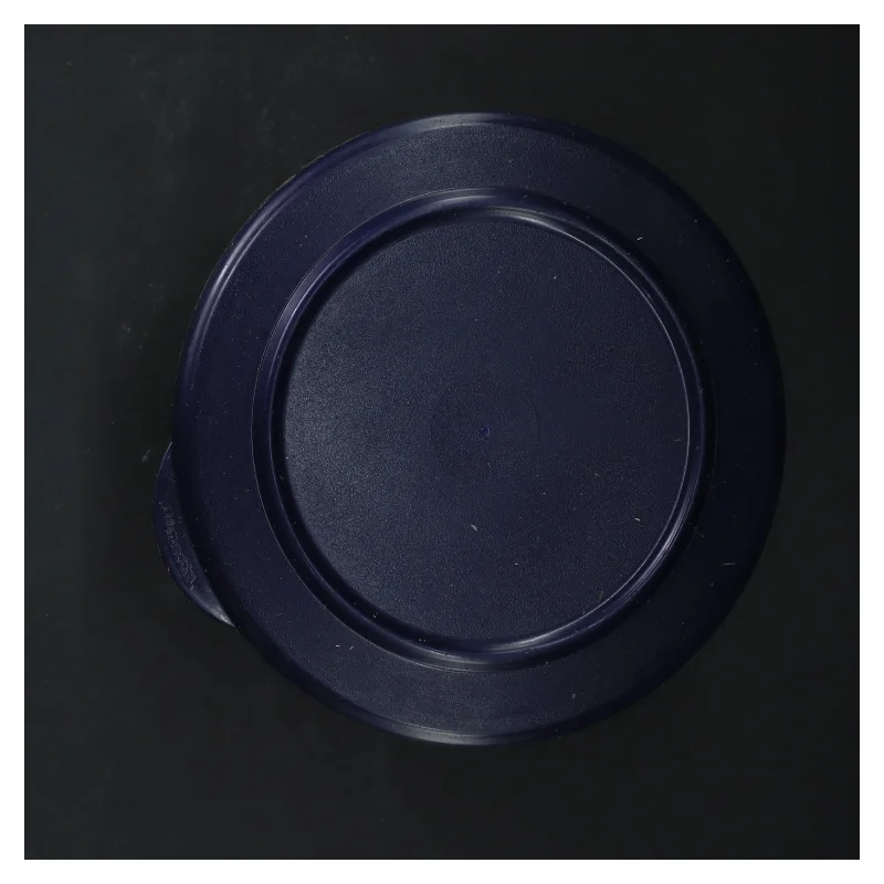 Plastikbøtte med låg fra Tupperware (str. 16 cm)
