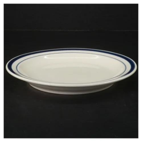 Porcelænsdyb tallerken (str. Ø. 19,5 cm)