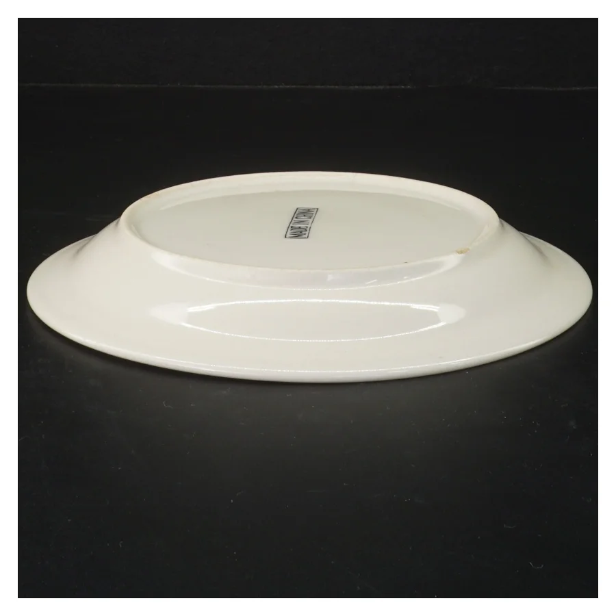 Porcelænsdyb tallerken (str. Ø. 19,5 cm)