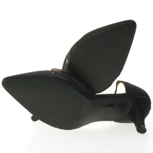 Sort stilletto hæl sko str. 41 fra Chink-Me (str. 41 )