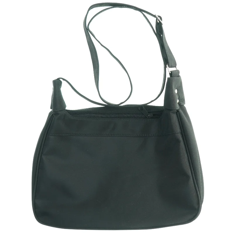 Sort crossover taske fra M. G. Fashion (str. 31 x 22 cm)