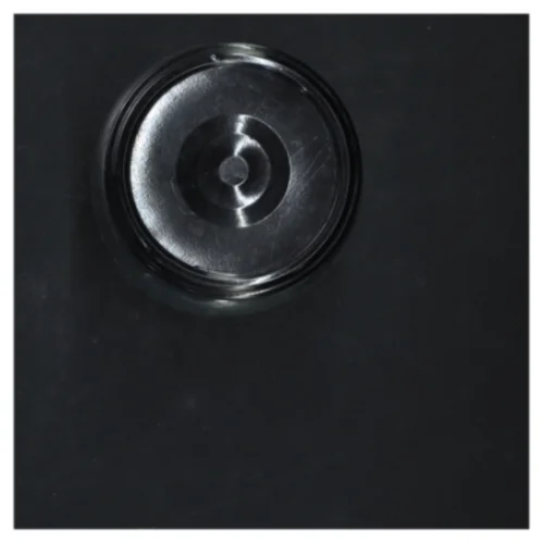 Glaskrukke med låg (str. 10x9,5 cm)