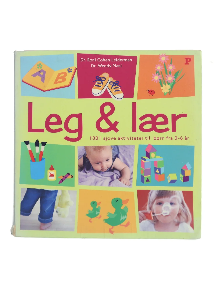 Forsiden af Leg & lær af Dr. Roni Cohen Leiderman af Dr. Roni Cohen Leiderman
