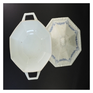 Suppe terrin med låg fra Rosenthal (str. 32 x 20 cm)