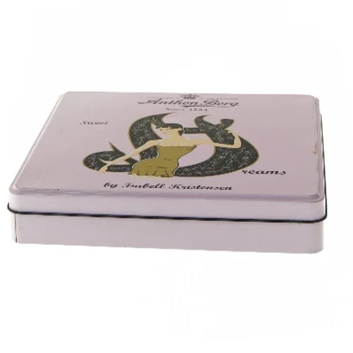  Anthon Berg chokolade æske (str. 20,5x20,5 cm)