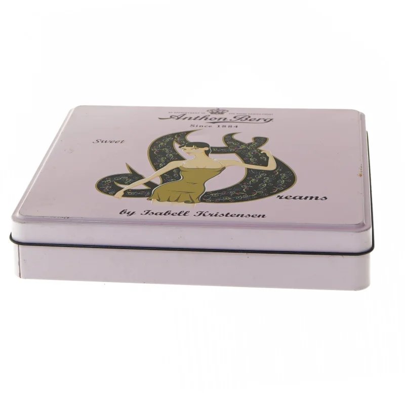  Anthon Berg chokolade æske (str. 20,5x20,5 cm)