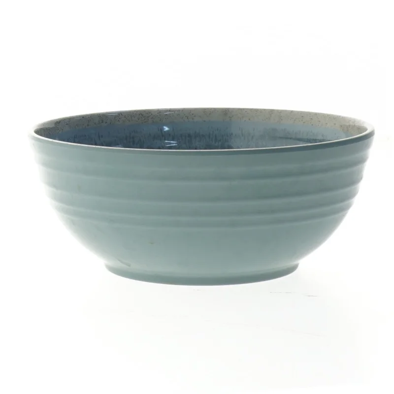 Rund blå skål fra Sundream (str. Ø 15 cm)