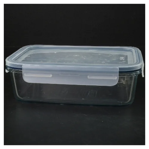 Opbevaringsboks med låg fra IKEA (str. 15x21 cm)