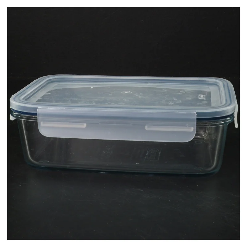 Opbevaringsboks med låg fra IKEA (str. 15x21 cm)