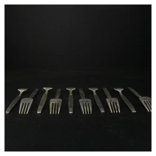 Sæt af rustfrit stål gafler