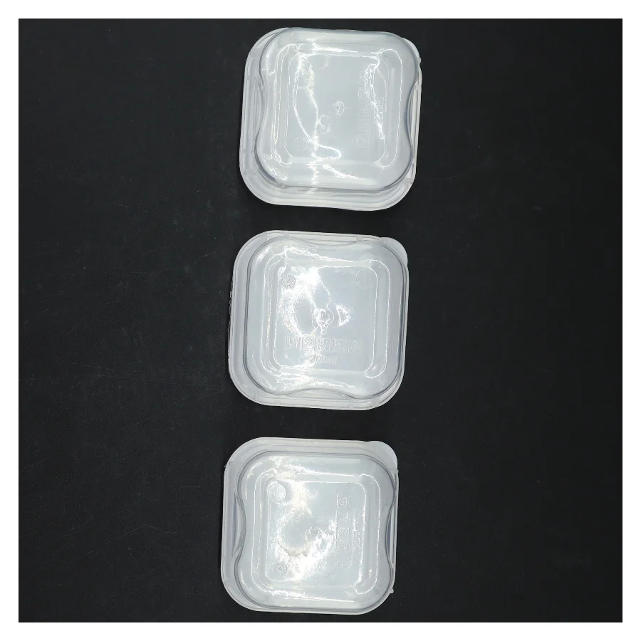 Plastik opbevaringsbokse (str. 200 ml)