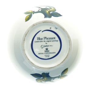 Royal Copenhagen Blue Pheasant Vase fra Royal Copenhagen (str. 20 x 16 cm)
