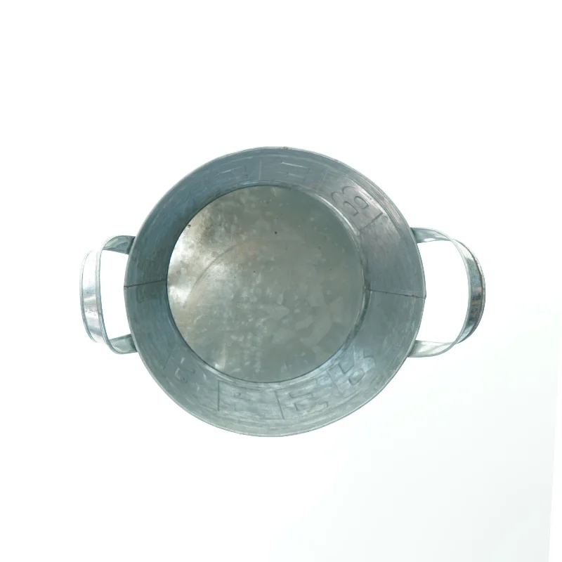 Metalkøler med graverede bogstaver (str. Ø 25 cm)