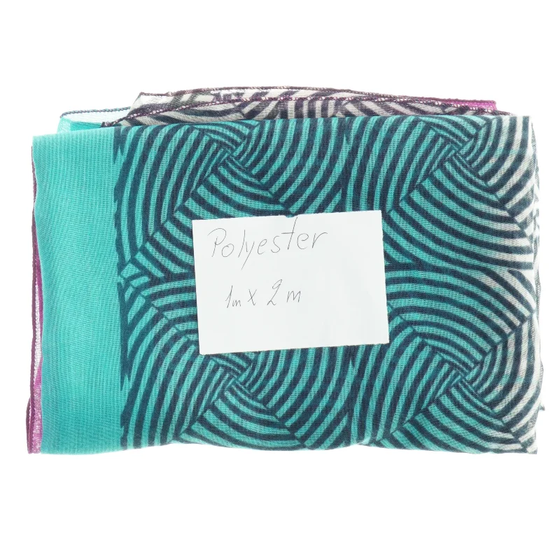 Mønstret polyester tørklæder (str. 1 x 2 m)