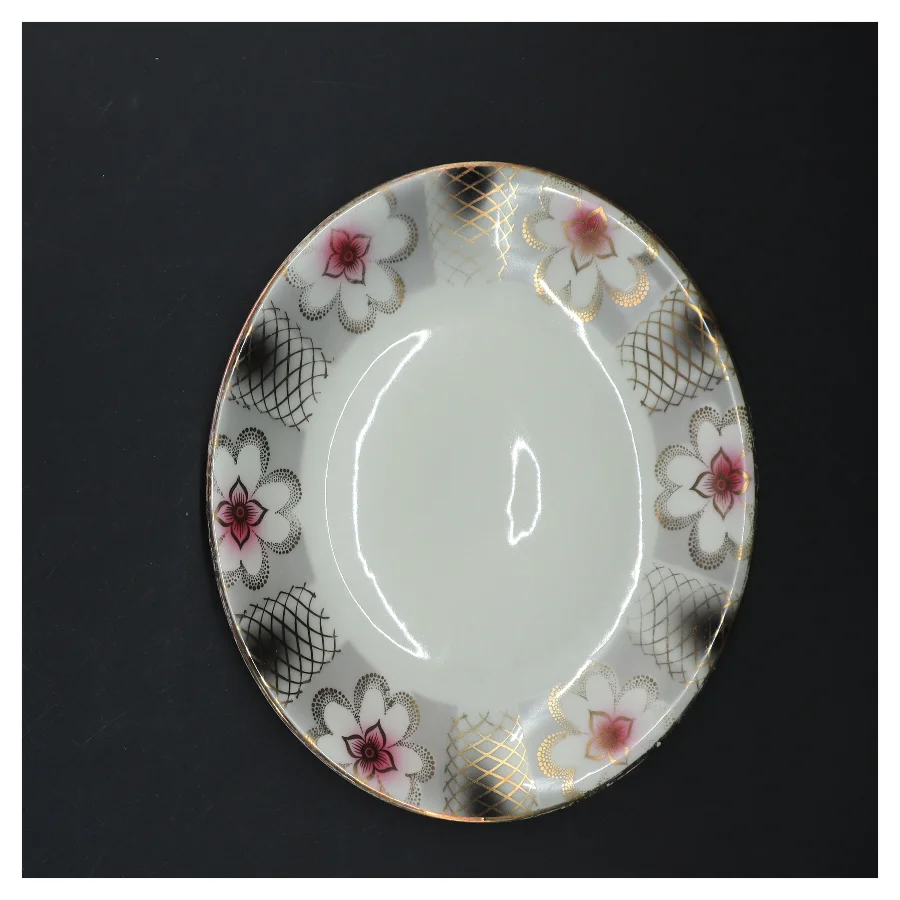 Tekop med underkop og tallerken fra Bavaria (str. Ø. 19,5 cm. og 15 cm)