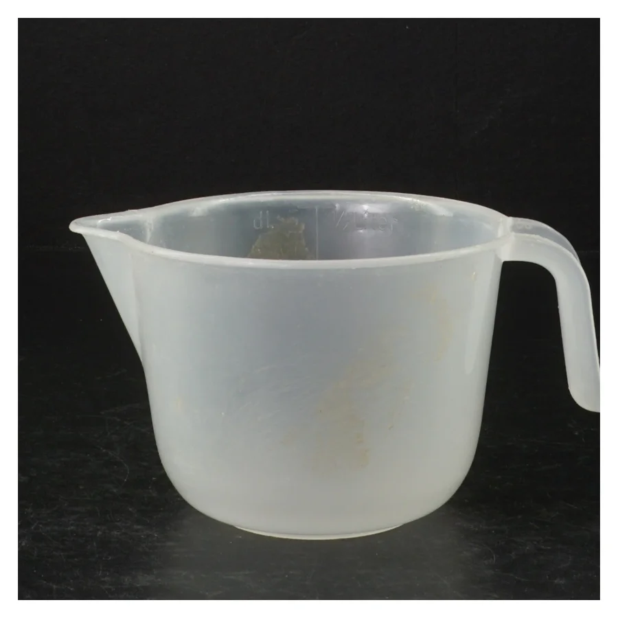 Plastik målekande (str. 0,5 l)