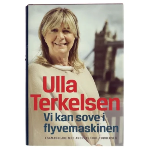Vi kan sove i flyvemaskinen af Ulla Terkelsen (Bog)