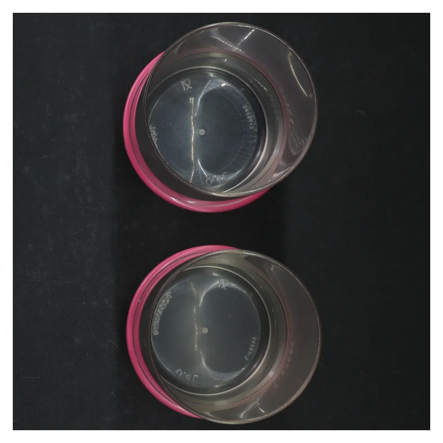 Drikkeglas 4,5 dl fra Tupperware (str. H 12 cm, ø 7,5 cm)