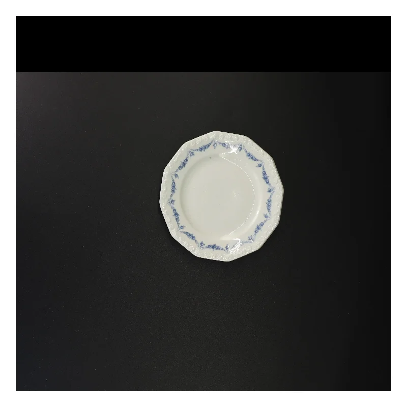 2 tallerkener med blåt blomstermønster fra Rosenthal (str. Diameter 15 cm)