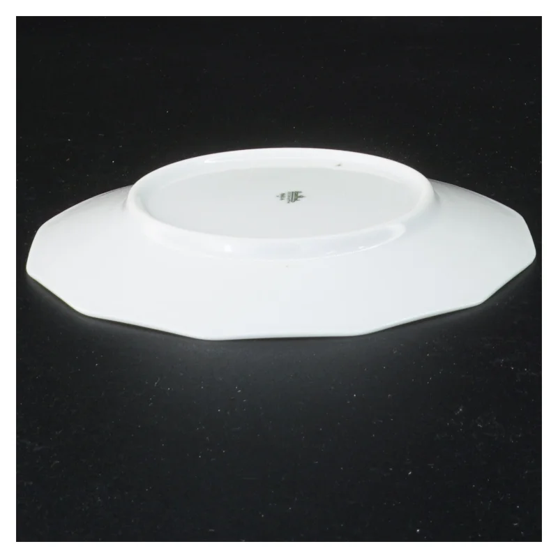 2 tallerkener med blåt blomstermønster fra Rosenthal (str. Diameter 15 cm)