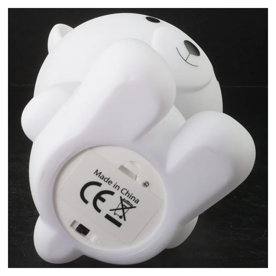 Hvid bjørnelampe (str. 20 cm)