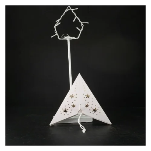 Julestjerne bordlampe fra Jysk (str. Lampe 61 cm. stjerne, 47 cm)