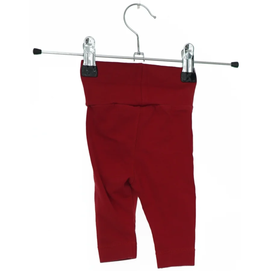 Røde leggings med juletræer fra H&M (str. 50)